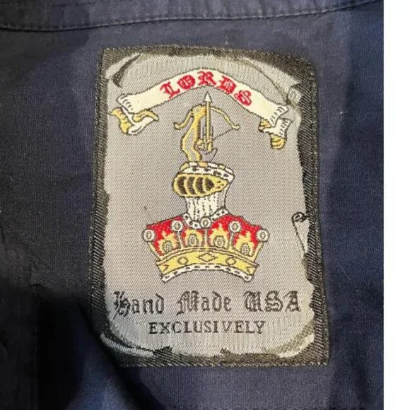 RARE! LORDS OF L.A HANDMADE ROCK N ROLL SHIRT - Picture 7 of 9